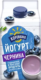 ЙОГУРТ КОРОВКИНО, В АССОРТИМЕНТЕ, 2,5%, 450 Г