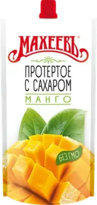 Манго протертое с сахаром Махеевъ, 300г