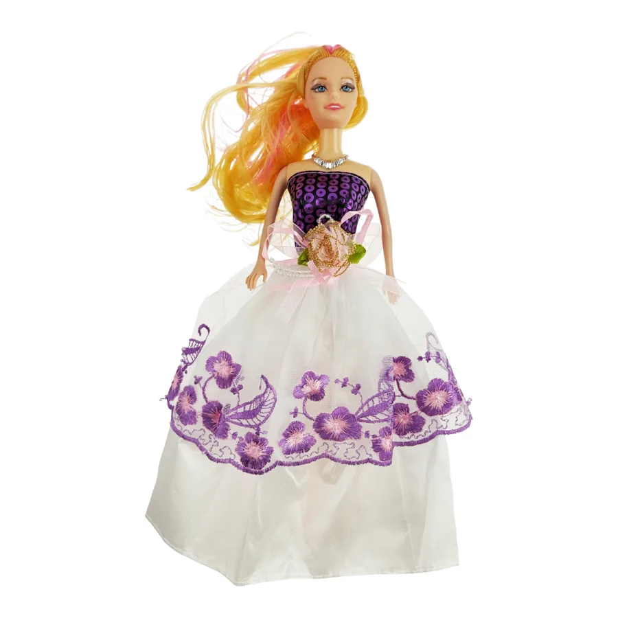 Кукла Jile Toys в платье, 18х20х5см