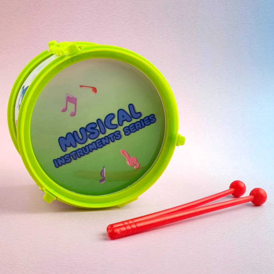 Игрушка музыкальная Jile Toys Барабан, диаметр: 13 см
