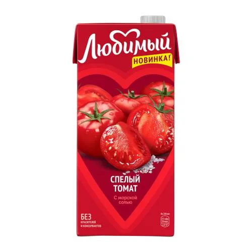 Напиток Любимый Спелый томат 1.93л