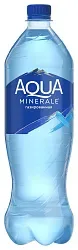 Питьевая вода АКВА МИНЕРАЛЕ газированная 1л