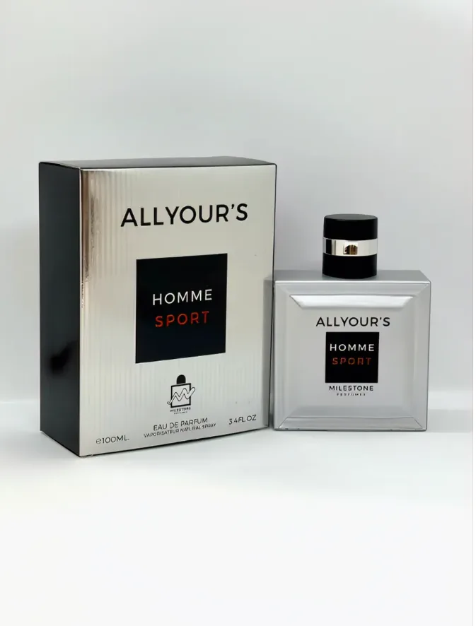 Парфюмерная вода мужская Milestone All Your's Homme Sport, 100мл