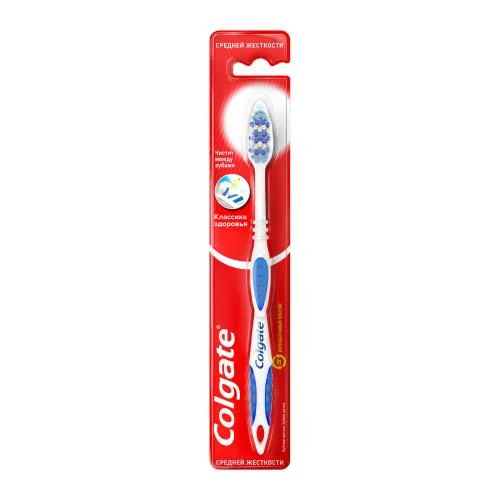 Зубная щетка Colgate Классика здоровья средней жесткости в ассортименте