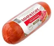 Колбаса МИРАТОРГ Чесночная п/к в/у 300г