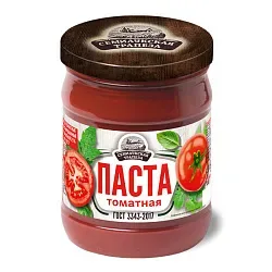 Томатная паста СЕМИЛУКСКАЯ ТРАПЕЗА ГОСТ ст/б 500г