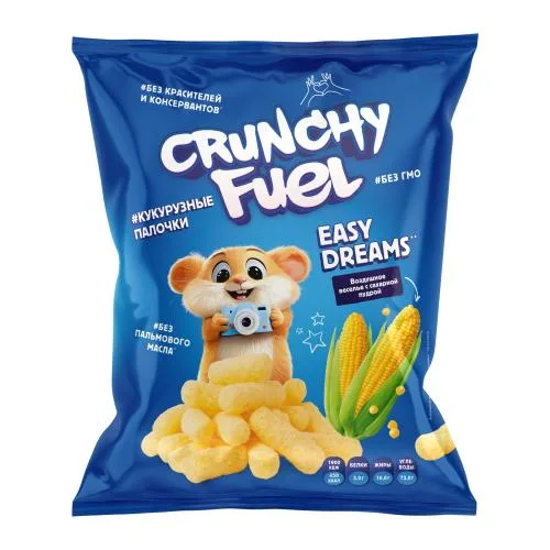 Кукурузные палочки Crunchy Fuel 140г