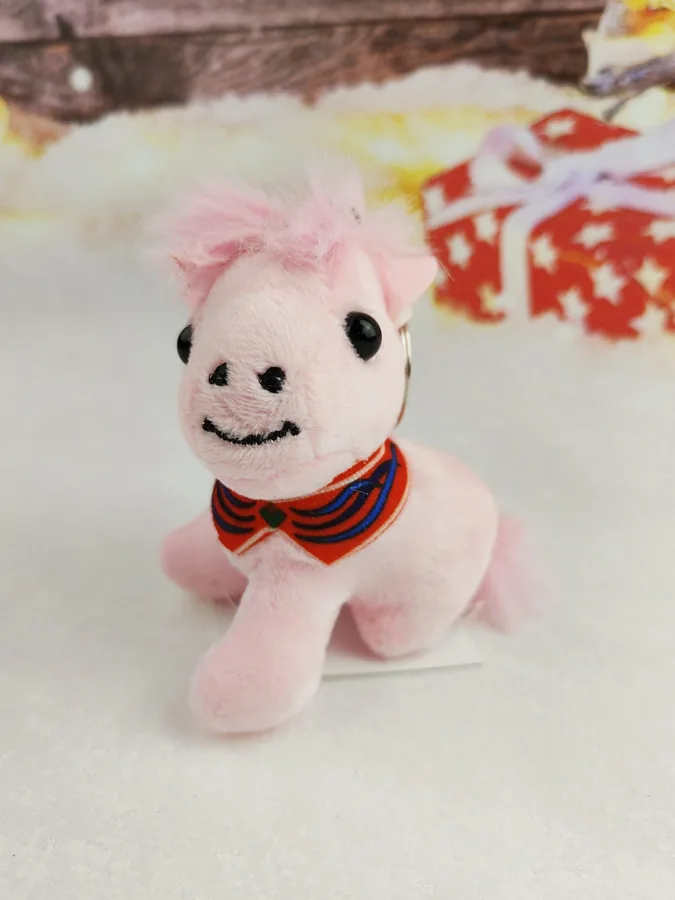 Игрушка мягкая Jile Toys Лошадка, на присоске, 8см