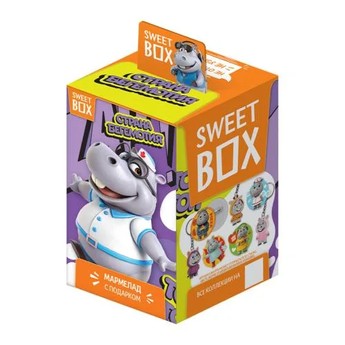 Мармелад с игрушкой Sweet Box 10г в ассортименте