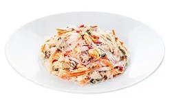 Закуска НИМФА из фунчозы с морепродуктами 1кг · цена за 100 грамм
