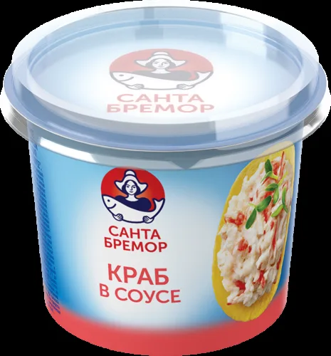 Паста Санта Бремор Краб в сливочном соусе 150г