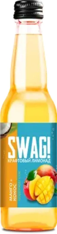 Лимонад SWAG! Манго-кокос, 0,33л