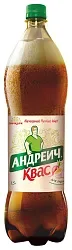 Квас АНДРЕИЧ живого брожения для окрошки 1.5л