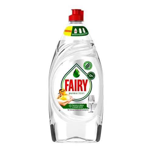 Средство для мытья посуды Fairy Pure & Clean 900мл