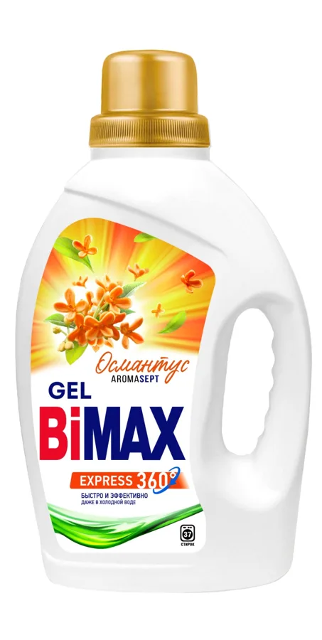 СМС BiMax Гель для стирки Османтус Aroma Sept 1300гр