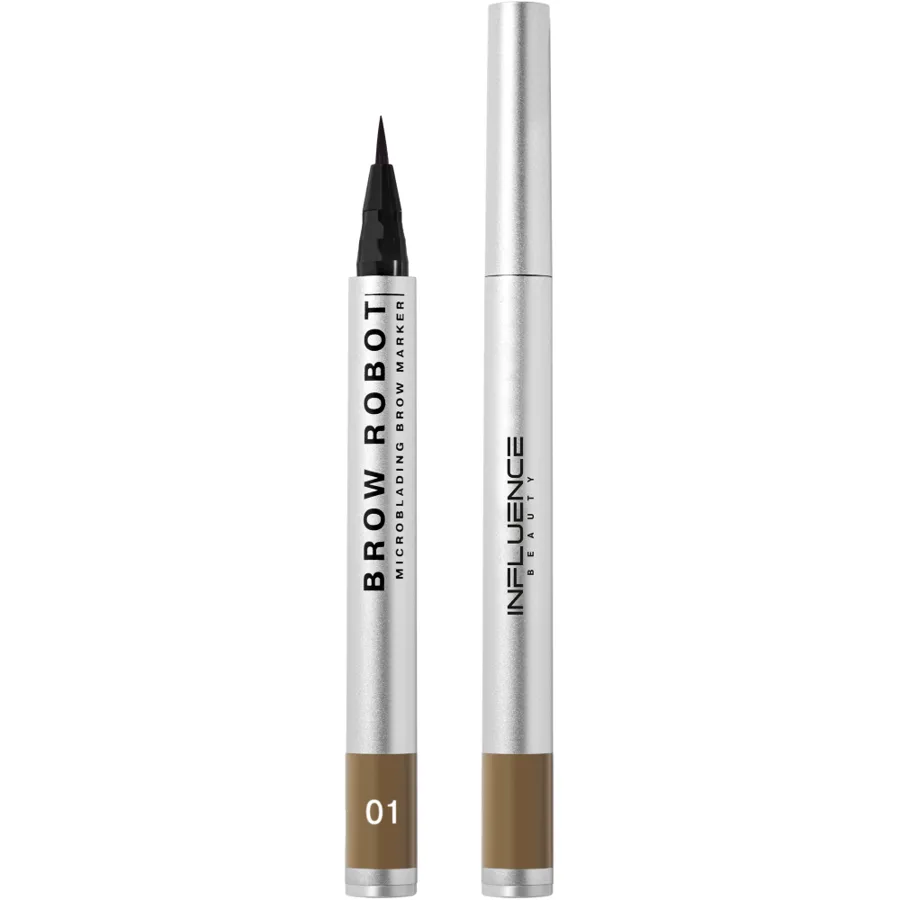 Маркер для бровей Influence Beauty Бров Робот (Brow Robot), тон: 01 светло-русый, 0.7мл