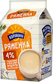 РЯЖЕНКА КОРОВКИНО, 4%, 450 Г