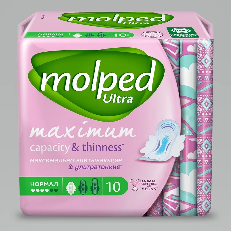 Гигиенические прокладки Molped ультра нормал 10шт