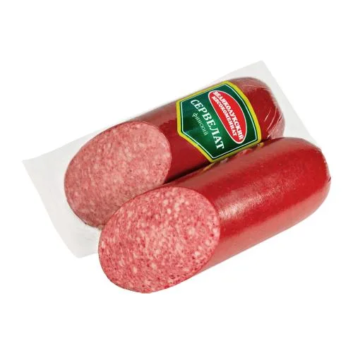 Колбаса Сервелат варено-копченый Великолукский МК 400г