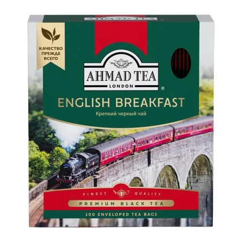 Чай черный Ahmad Tea English Breakfast 100пак
