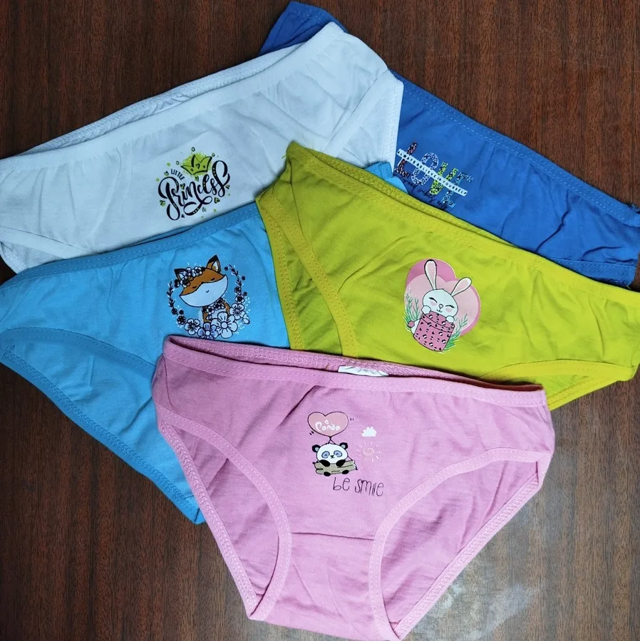 Трусы для девочки ТД-01 принт р. 34 разноцвет