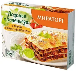 Лазанья МИРАТОРГ Болоньезе 350г