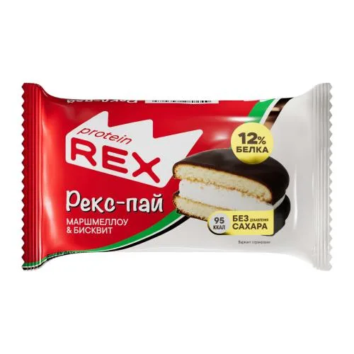 Печенье глазированное Ваниль без сахара Proteinrex 30г