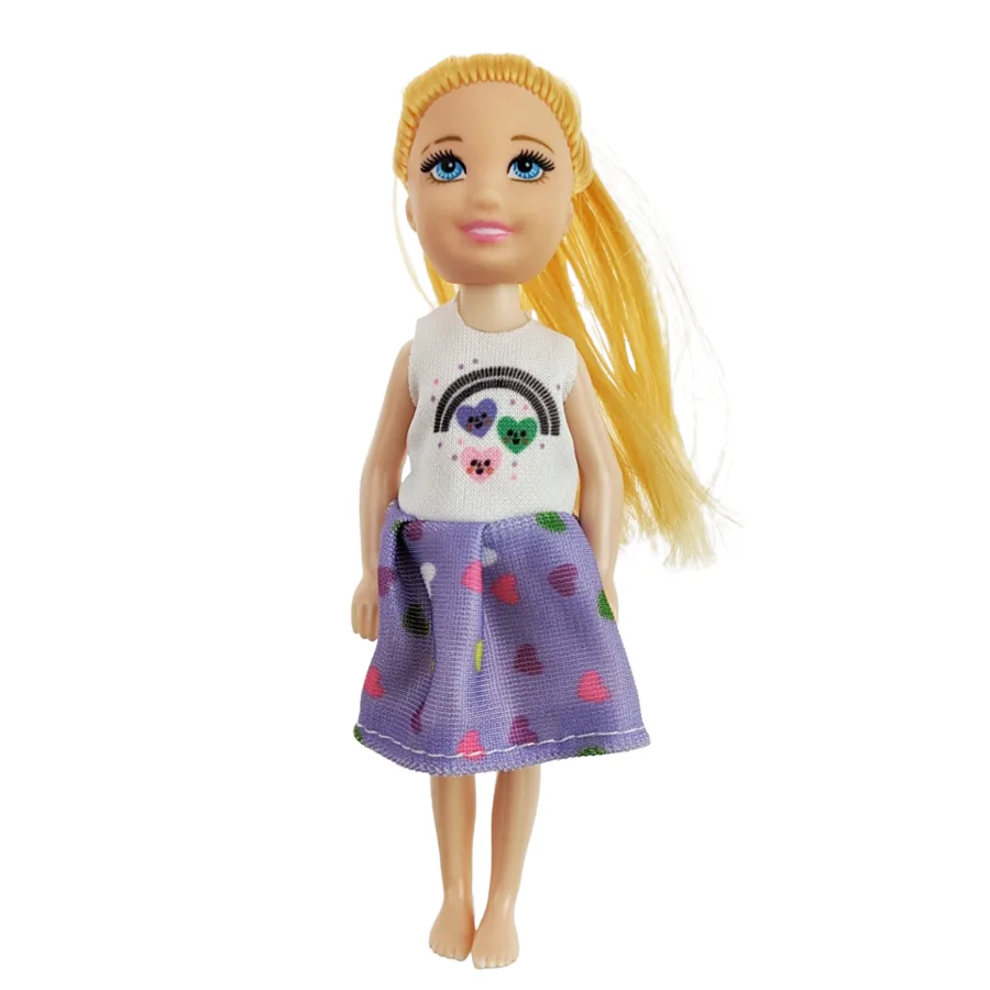 Кукла Jile Toys Малышка, 7х14х4см, в ассортименте