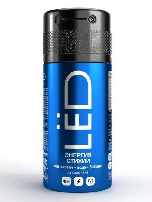 Дезодорант-спрей мужской LЁD Энергия стихии, 150 мл