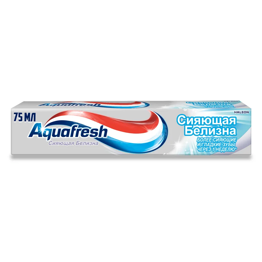 Зубная паста Aquafresh Сияющая белизна, 75мл