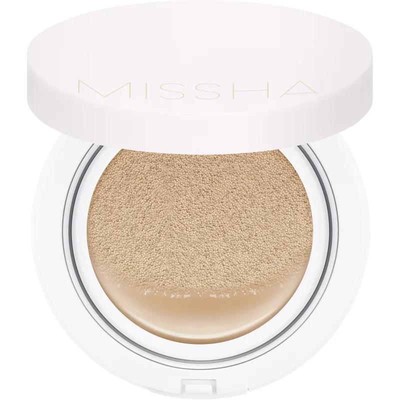 Тональный кушон Missha Magic Cushion Cover Lasting, с устойчивым покрытием, тон: 23 нейтральный бежевый, 15г