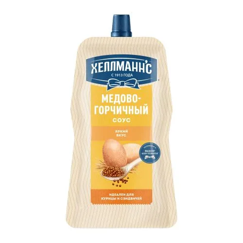 Соус Медово-горчичный Хеллманнс 200г
