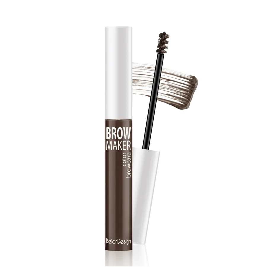 Тушь для бровей Belor Design Brow Maker, тон 12, шатен