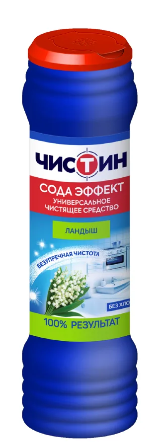 Средство чистящее универсальное Чистин Ландыш, сода эффект, 400г