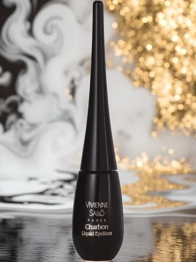 Подводка для глаз Vivienne Sabo Charbon Liquid Eyeliner, тон: 01 черный, 6 мл
