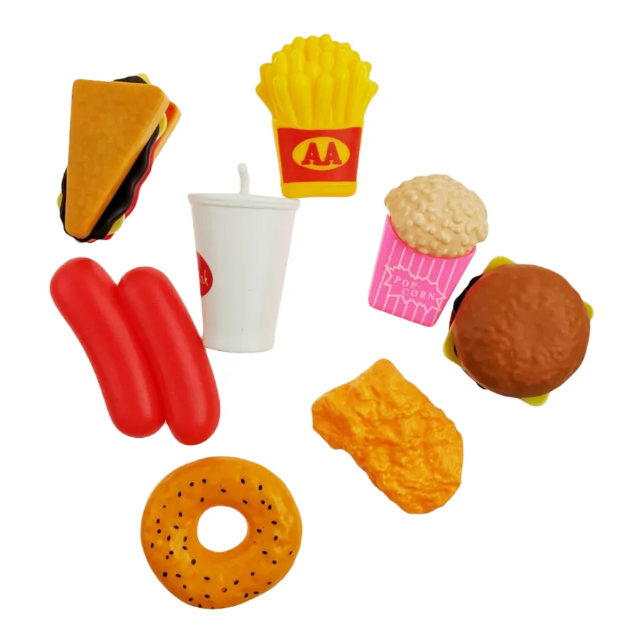 Игра ролевая набор еды Fast Food Sotasty, 18х10см