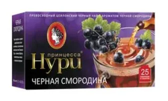 Чай черный Принцесса Нури Смородина, 25 пак