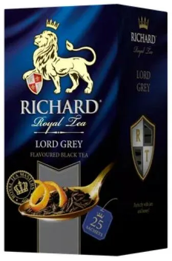 Чай черный Richard Lord Grey, 25 пакетиков