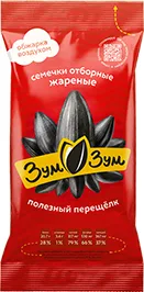 СЕМЕЧКИ ЗУМ-ЗУМ, ЖАРЕНЫЕ, 90 Г