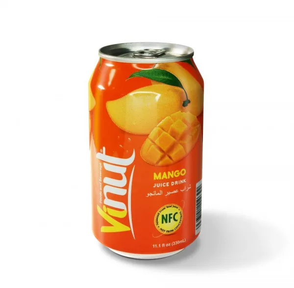 Напиток сокосодержащий VINUT 0,25л Cocogurt со вкусом Манго ж/б/24/Азия