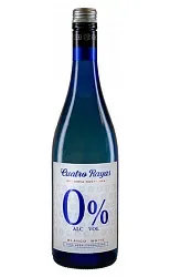Вино КУАТРО РАЙАС ВЕНДЕМИА НОКТУРНА белое п/сух безалкогольное 0.5% ст/б 0.75л