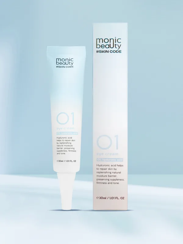 Крем для век Monic Beauty 01, с гиалуроновой кислотой, 30 мл