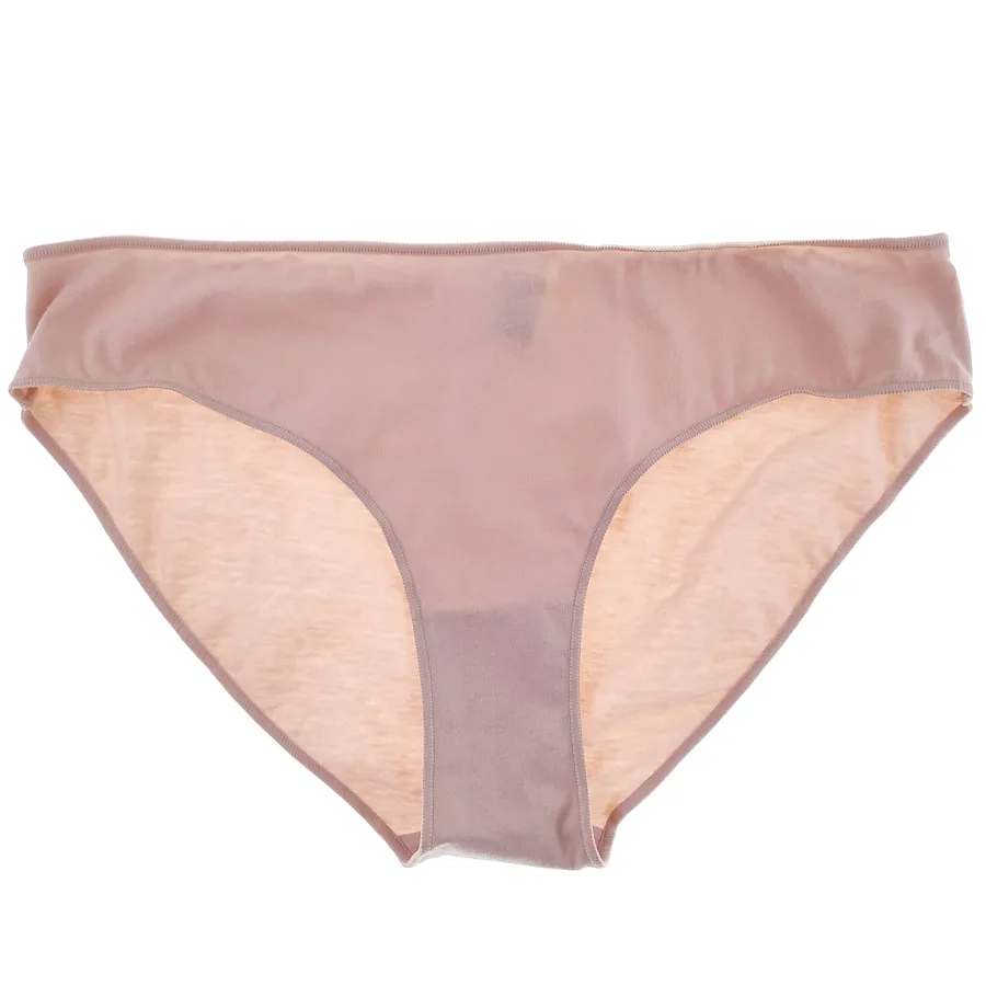 Комплект трусов женских Pompea Slip, хлопок, размер S, цвет: телесный