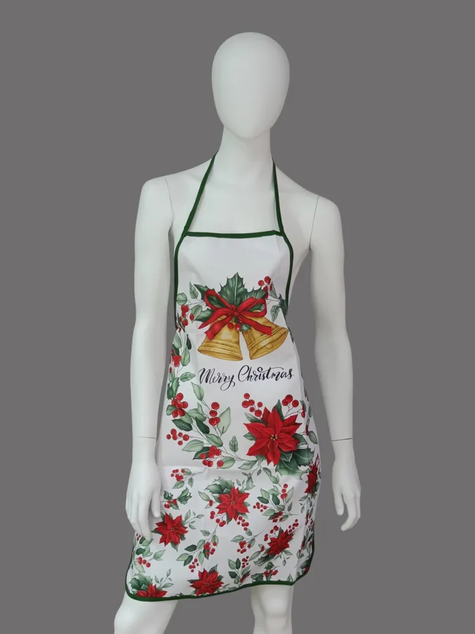 Фартук для кухни Пуансеттия