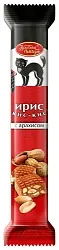 Ирис КРАСНЫЙ ОКТЯБРЬ Кис-кис с молочным вкусом и арахисом весовые · цена за 100 грамм