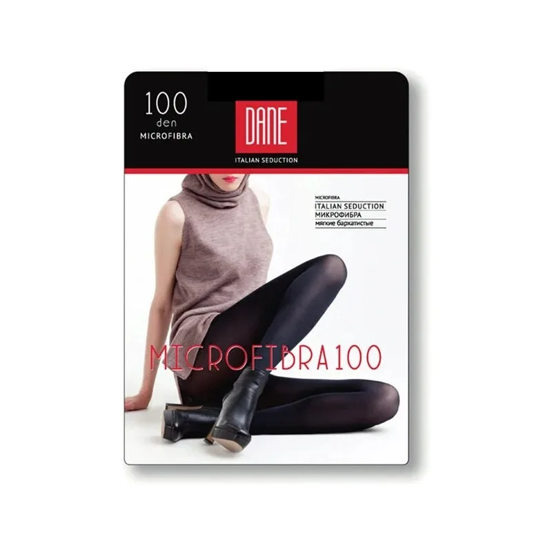 Колготки женские Dane Microfibra, 100 ден, размер: 3, цвет: nero