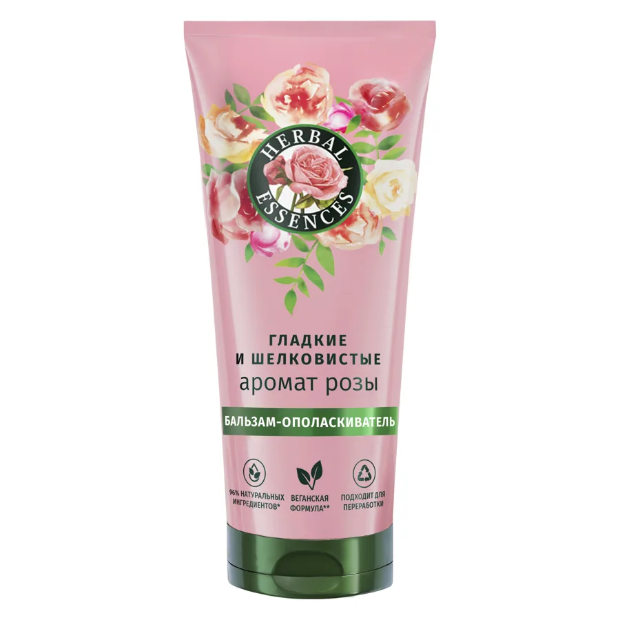 HERBAL ESSENCES Бальзам-ополаскиватель Аромат розы 250мл