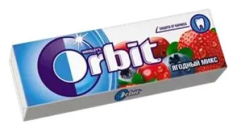 Жевательная резинка Orbit Ягодный Микс, 13,6 г