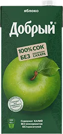 НЕКТАР ДОБРЫЙ, ФЕРМЕРСКИЕ ЯБЛОЧКИ, 2 Л