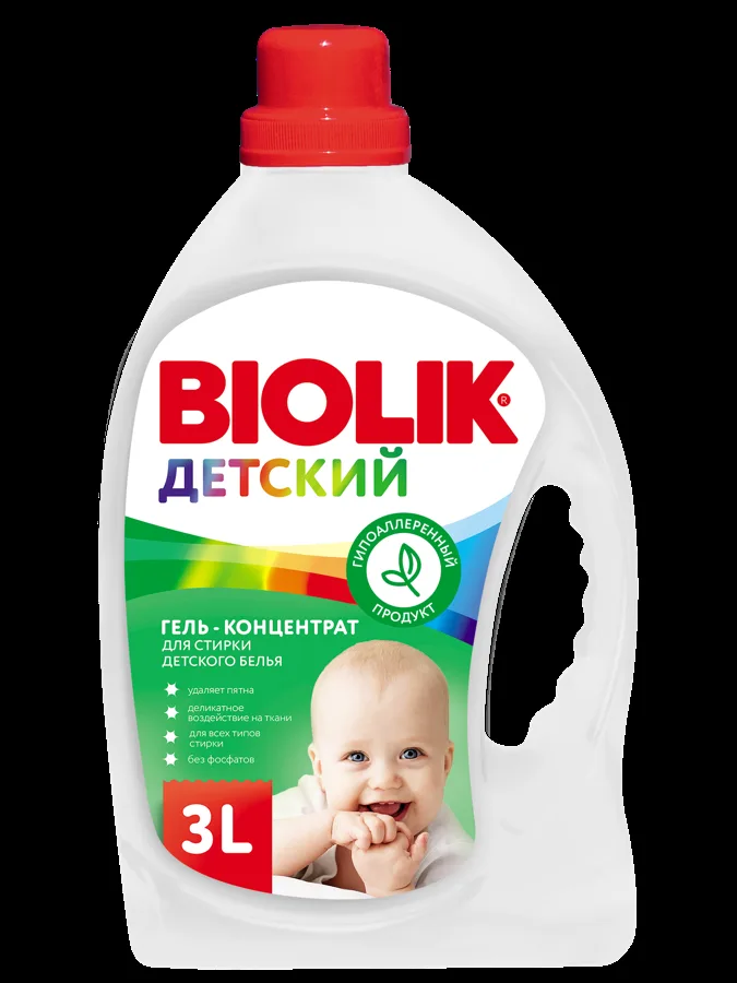 Гель для стирки BioLik для детского белья 3000мл